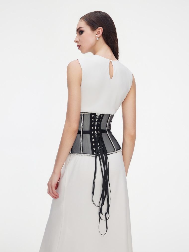 Cape with rhinestones